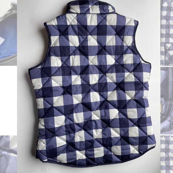 U.S Polo assassin size medium plaid puffer vest. - Picture 2 of 6